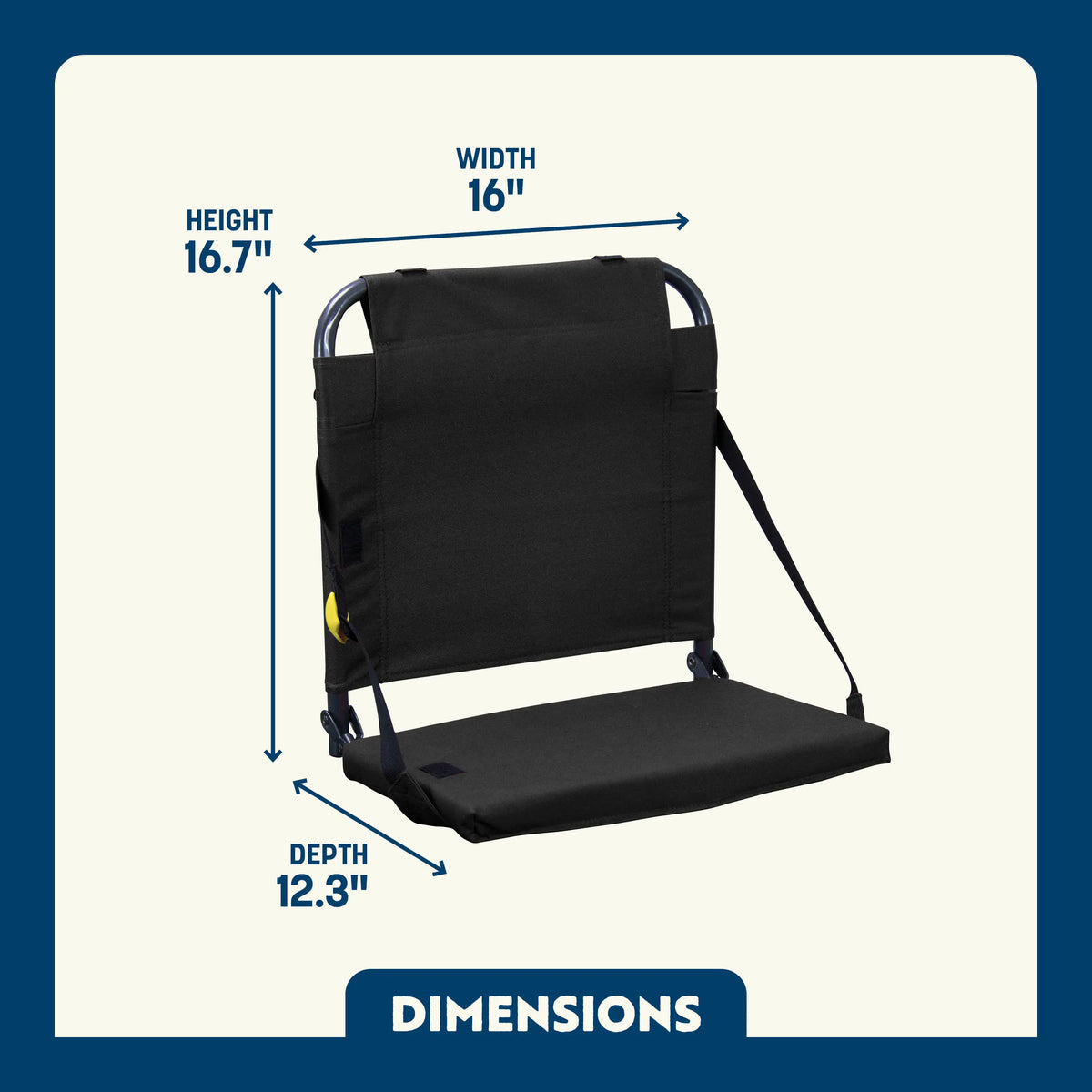 GCI Outdoor product image: BleacherBack™ X3 — BleacherBack™