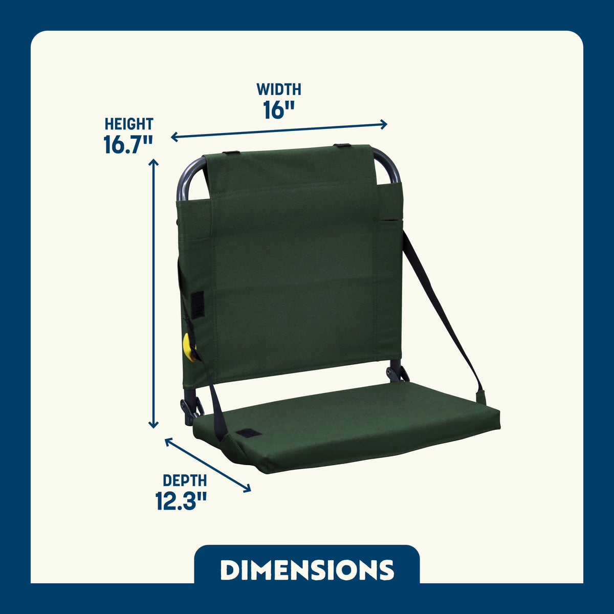 GCI Outdoor product image: BleacherBack™ X3 — BleacherBack™