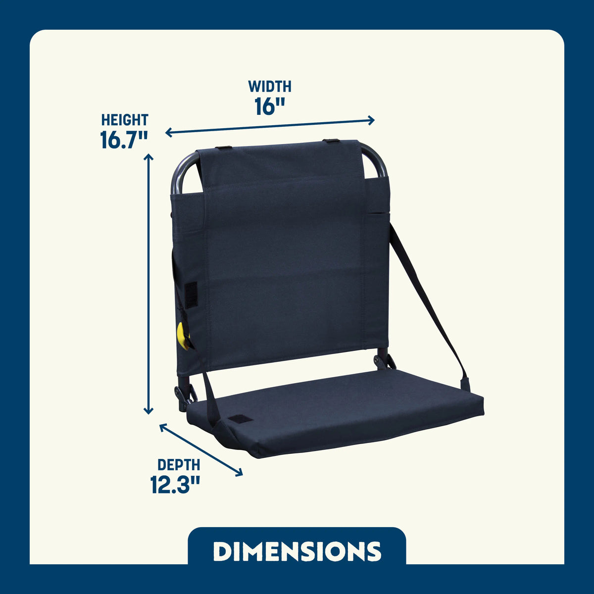GCI Outdoor product detail: BleacherBack™ X3 — BleacherBack™