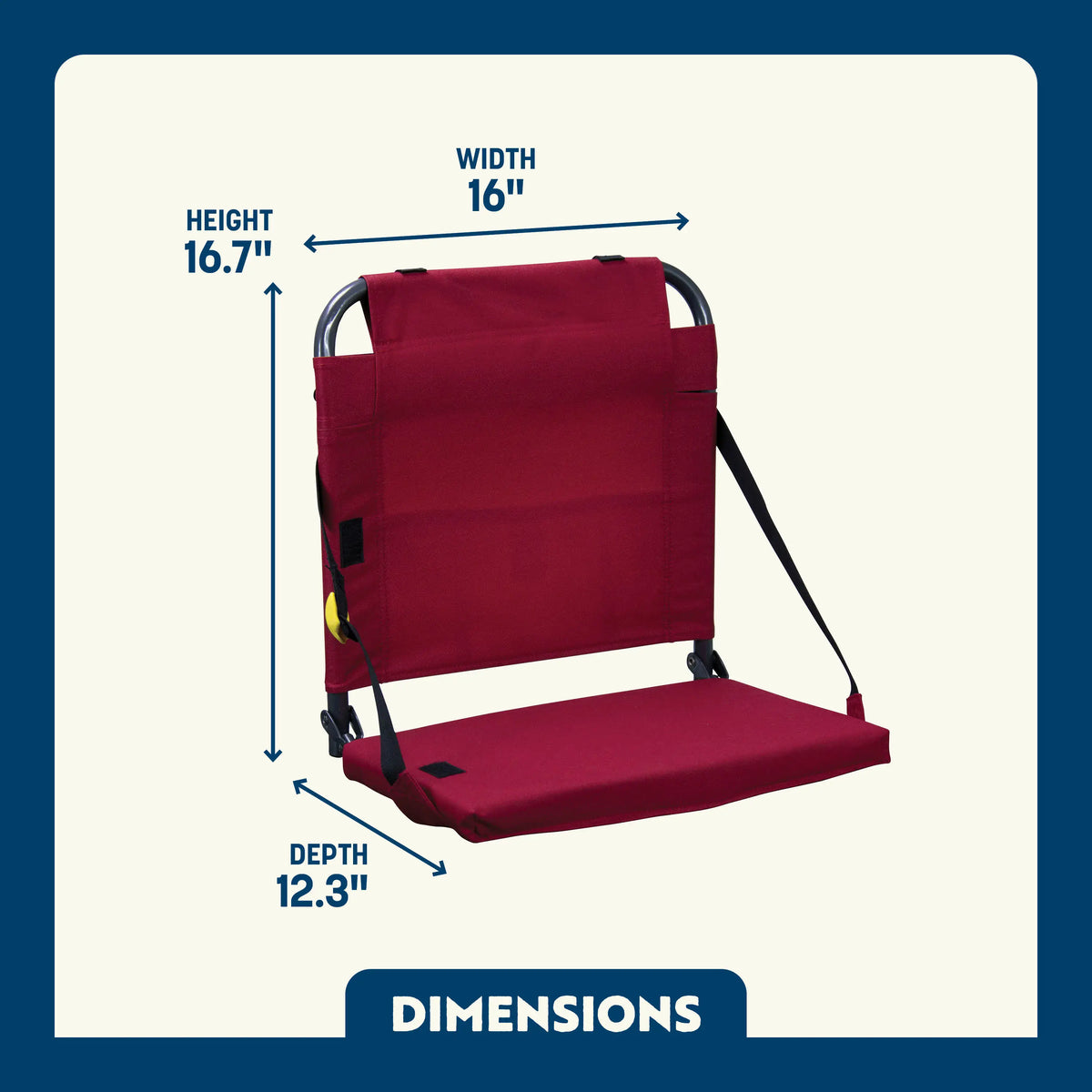 GCI Outdoor product image: BleacherBack™ X3 — BleacherBack™