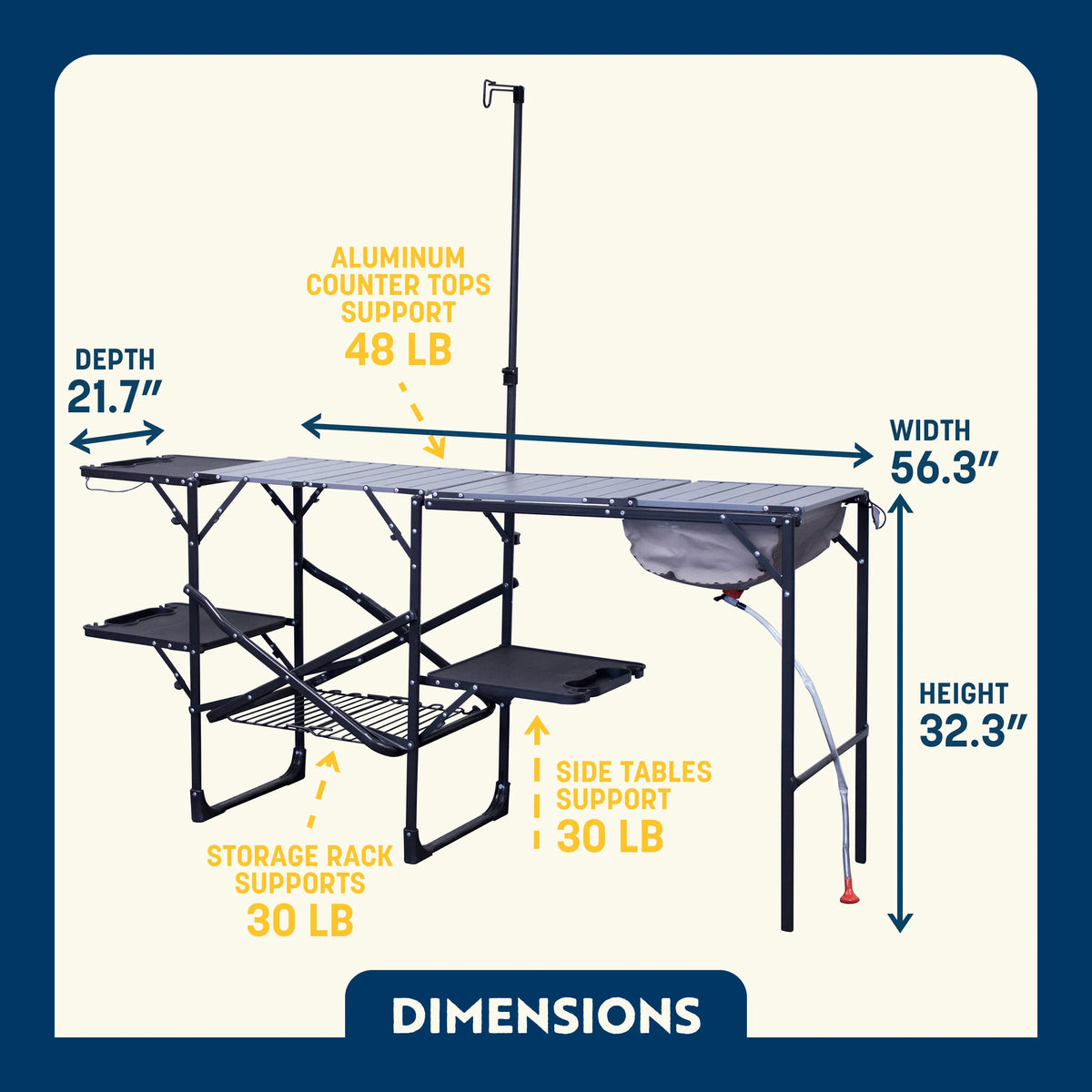 GCI Outdoor product view: Master Cook Station™ R0 — Master Cook Station™