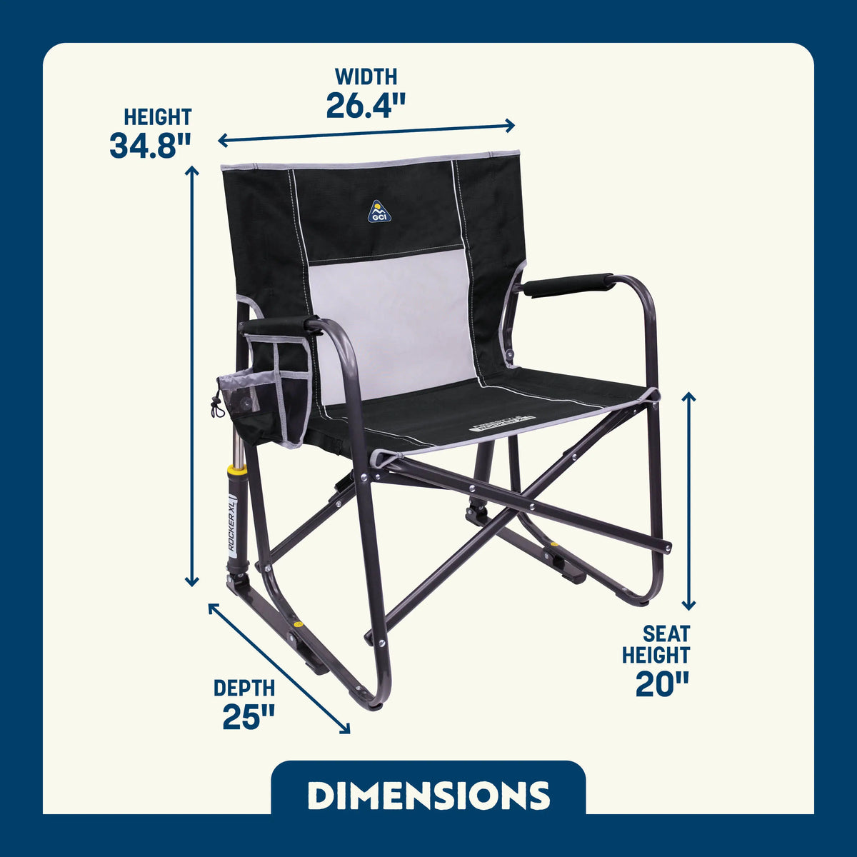 GCI Outdoor product view: Freestyle Rocker XL™ B5 — Freestyle Rocker XL™