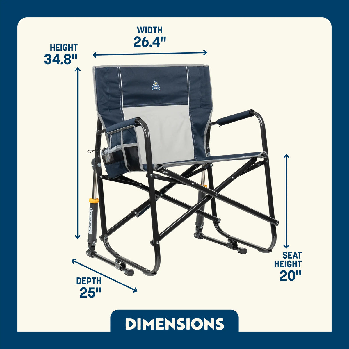 GCI Outdoor product detail: Freestyle Rocker XL™ B5 — Freestyle Rocker XL™