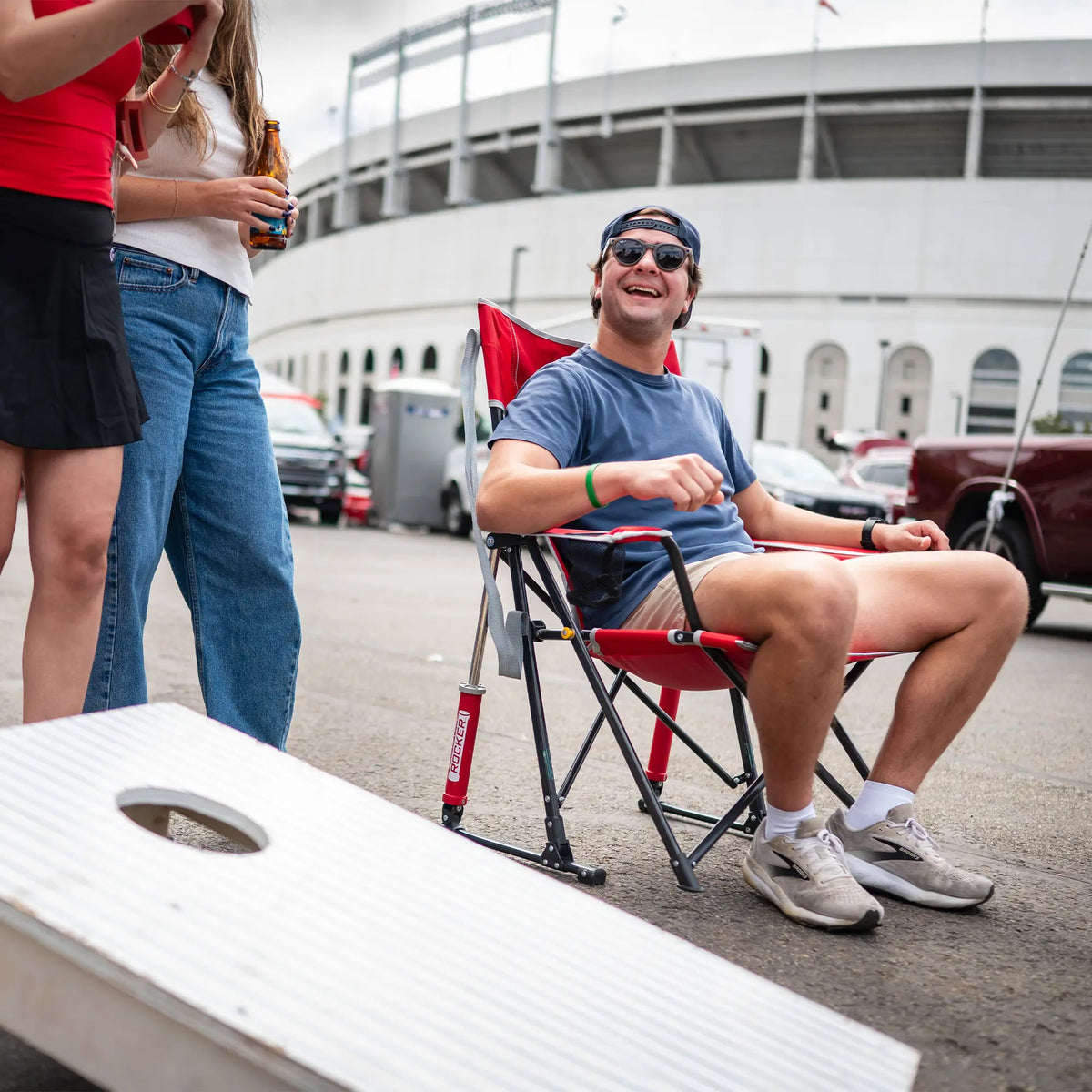 GCI Outdoor product image: Comfort Pro Rocker™ - Ohio State Buckeyes E5 — Comfort Pro Rocker™ - Ohio State Buckeyes