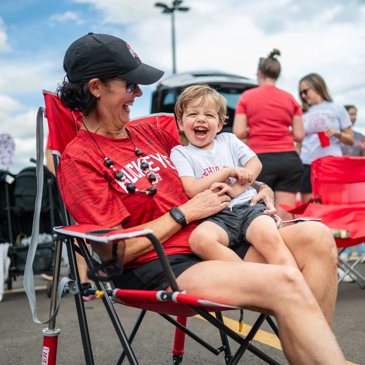 GCI Outdoor product image: Comfort Pro Rocker™ - Ohio State Buckeyes E5 — Comfort Pro Rocker™ - Ohio State Buckeyes
