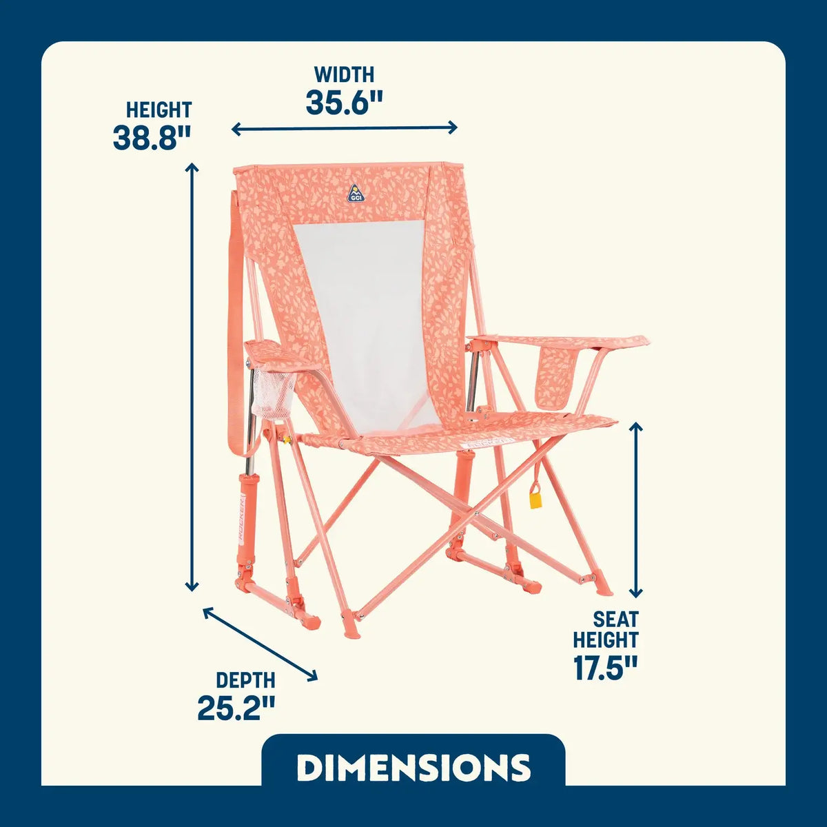 GCI Outdoor product image: Comfort Pro Rocker™ B1 — Comfort Pro Rocker™