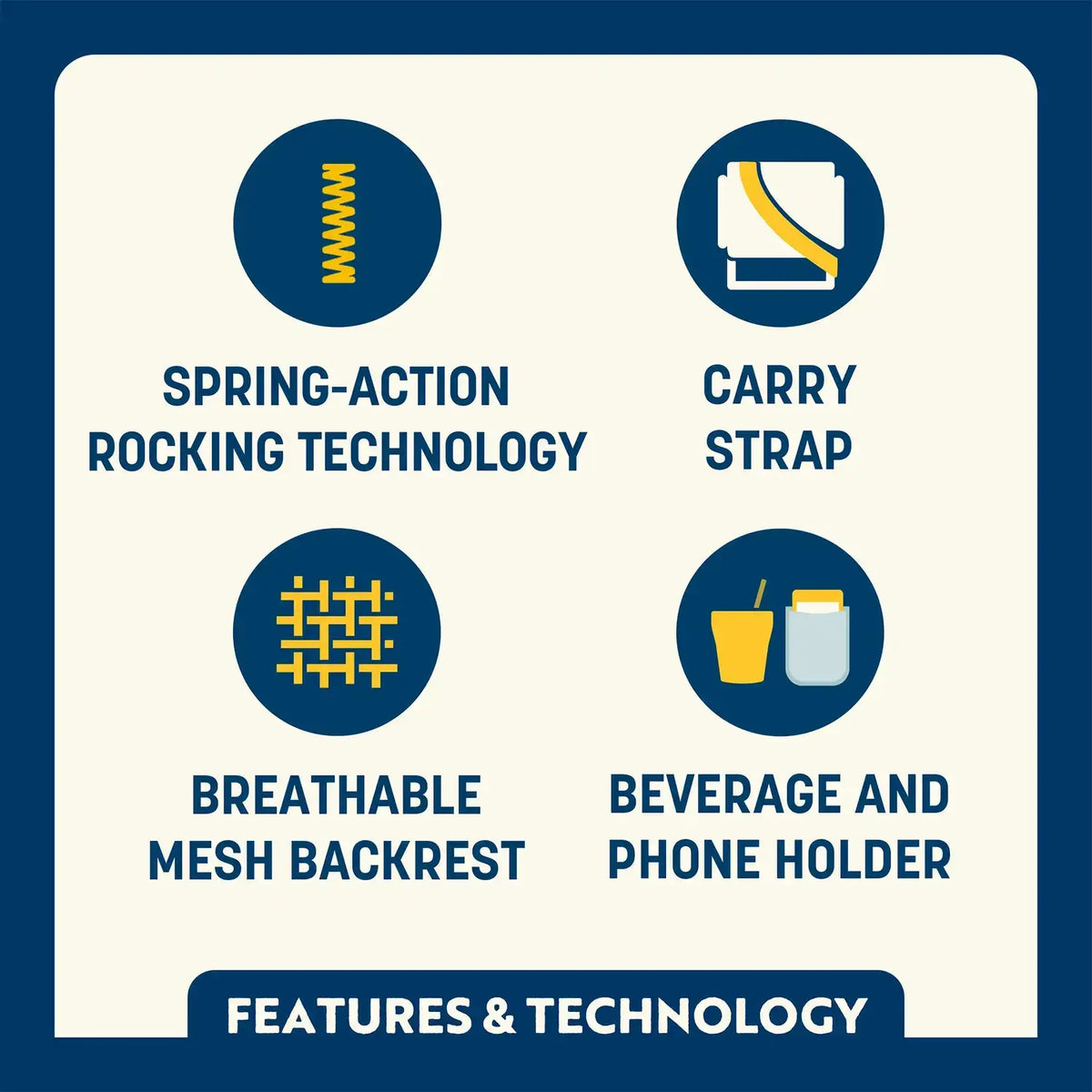 GCI Outdoor product image: Comfort Pro Rocker™ B1 — Comfort Pro Rocker™