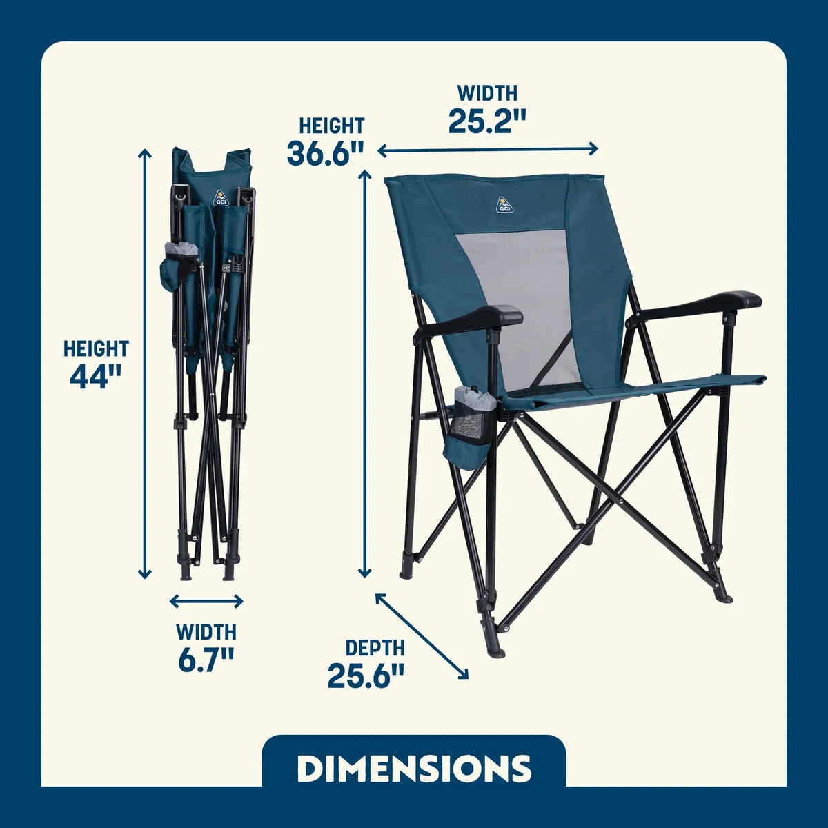 GCI Outdoor product view: Eazy Chair™ W5 — Eazy Chair™