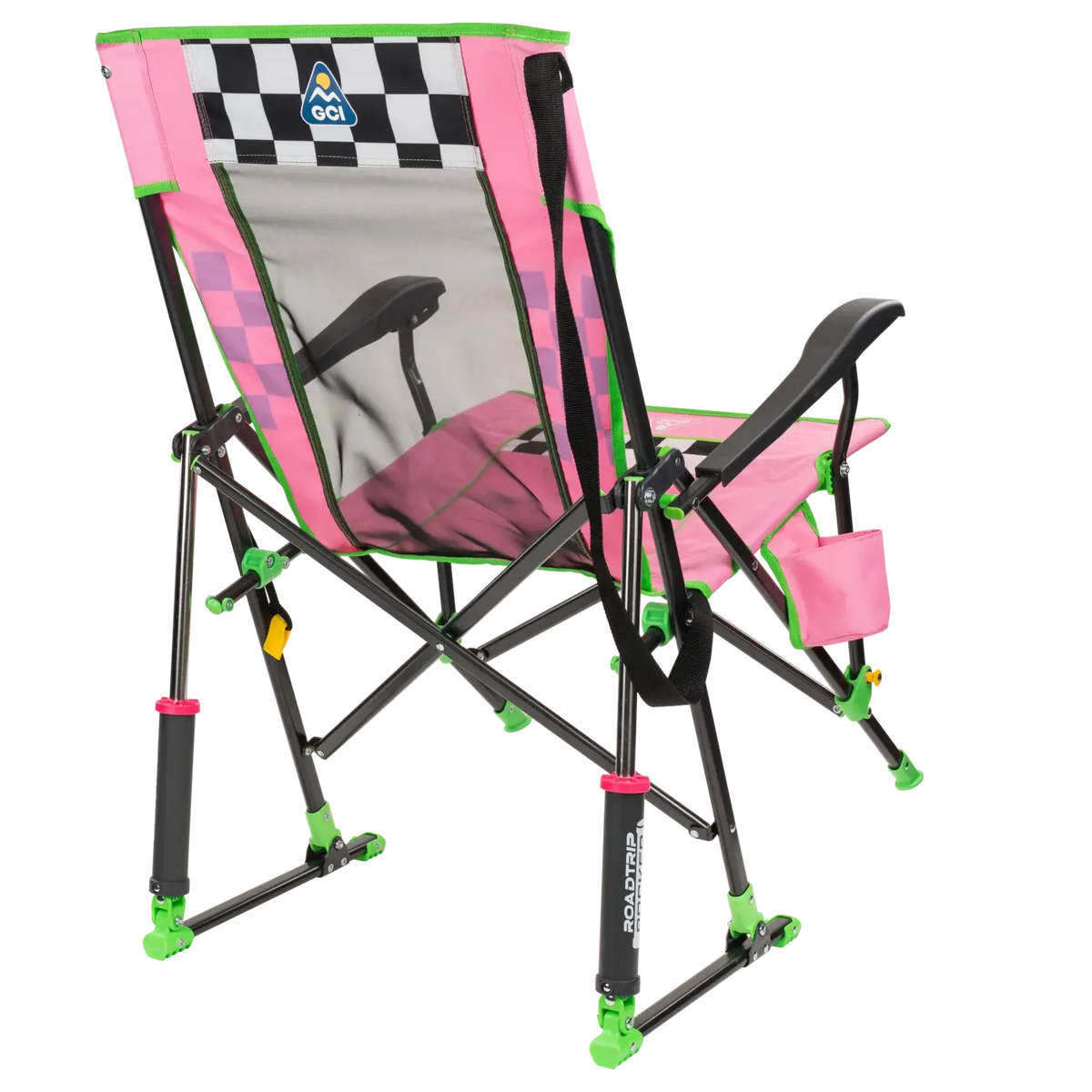 GCI Outdoor product view: NASCAR RoadTrip Rocker™ - Pink E5 — NASCAR RoadTrip Rocker™ - Pink