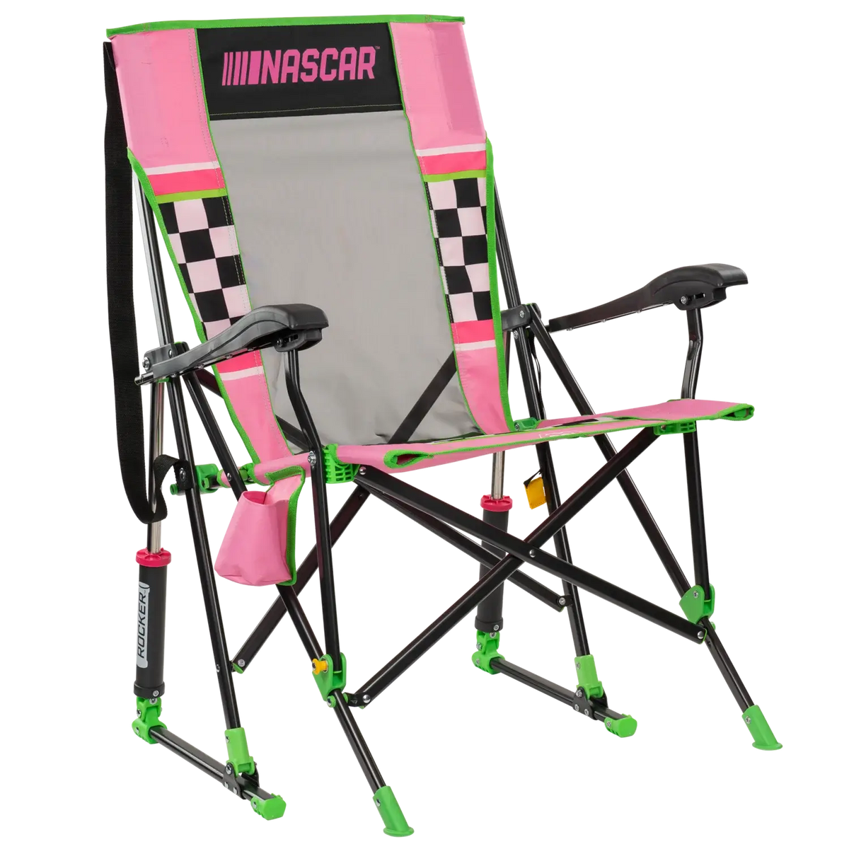 GCI Outdoor product detail: NASCAR RoadTrip Rocker™ - Pink E5 — NASCAR RoadTrip Rocker™ - Pink